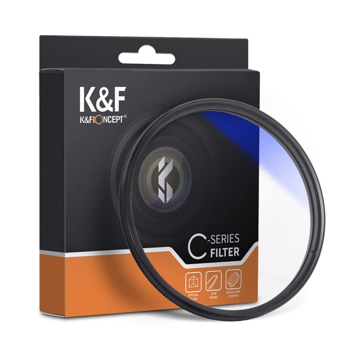 K&F Concept 72mm Circular Polarizer Filter CPL Layer Super Slim Multi Coated CPL Lens Filter