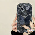 Retro Art Fantasy Butterfly Bracket Phone Case Compatible For Infinix Hot 11 12 10 9 8 Play 30 20 30i 10Lite Smart 7 6Plus 6 5 SPARK GO 10 Note 30 12 G96 Creative Butterfly 3D Wavy Curved Edge Cover. 