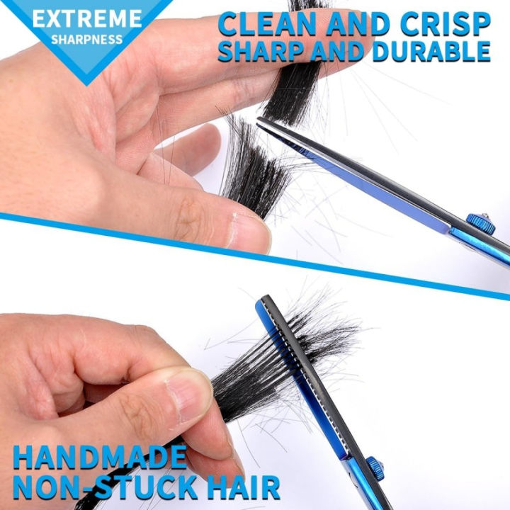 Hairdressing%20Scissors%20Set,%206%20Inch%20Hair%20Cutting%20Scissors%20Thinning%20Shears,%20Hair%20Cutting%20Styling%20Accessories%20Tools%20Kit%20For%20Barber%20S%20-%20Image%205