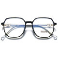 Big Frame Polygon Myopia Glasses Women Men Vintage Anti Blue Light Eyeglasses Student Shortsight Eyewear. 