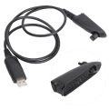 USB Programming Cable 2 Way Radio Wire With Software For Motorola HT750 HT1250.