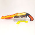 Double Trigar Soft gun soft Toy Gun for kids khelna bondhuk.