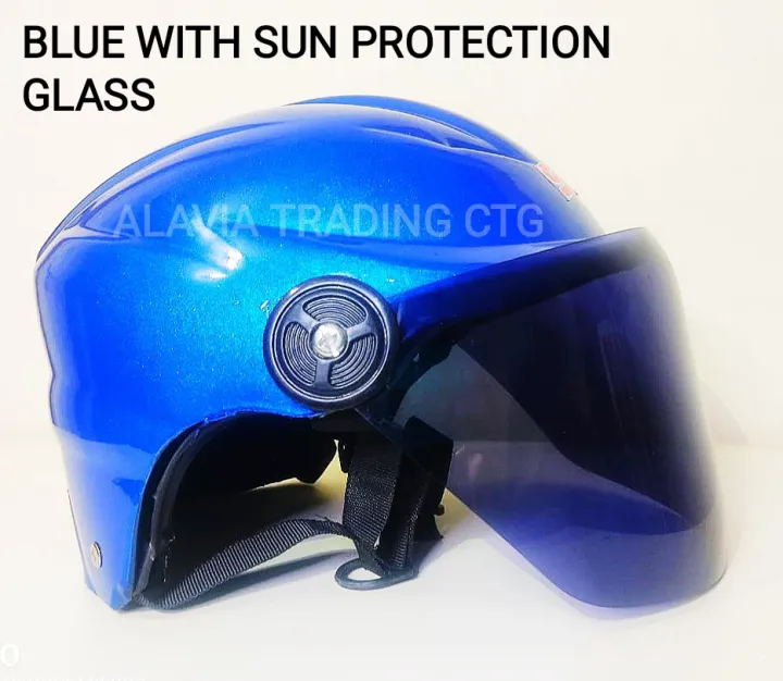 OPEN%20FACE%20BIKE%20HELMET%20FOR%20MEN%20&%20WOMEN%20WITH%20SUN%20PROTECTION%20GLASS%20-%20BLACK/RED/BLUE/PINK/GREEN/GREY%20-%20Image%202