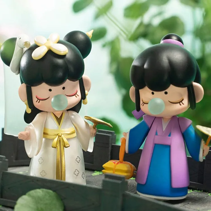 Robotime%20Rolife%20Nanci%20%E2%85%A2%20Blind%20Box%20Action%20Figure%20Dolls%20Toys%20Chinese%20History%20King%20Beauty%20Story%20Character%20Model%20Gift%20-%20Image%204