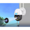 V380 PRO C15X-H 4G SIM Supported WIFI IP Camera 3MP Waterproof Outdoor Color Night Vision AUTO Tracking Two Way Alarm Live View PTZ Security Camera. 