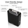 SHIDU 25W Portable Wireless Voice Amplifier for Teacher 4000mAh Battery Bluetooth Speaker with Microphone Echo AUX Recording S28. 