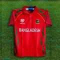 Bangladesh T20 World Cup Jersey 2026/2027 Half Sleeve Collar Polo Cricket Jersey For Men - Bangladesh Cricket Jersey 2026.