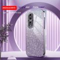 lthmy for Honor 80 Pro case electroplating colorful soft glitter TPU cellphone cover luxury phone casing.