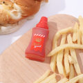 1/6/12Sets Mini Portable Squeeze Bottle Sauce Ketchup Bottle Squeeze Jar Container Plastic Lunch Box Kitchen Accessories. 