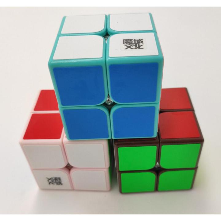 【Serendipity party】2x2 cube Pink/Coffe Twist Puzzle Educational Cubo Magico Froce Cube