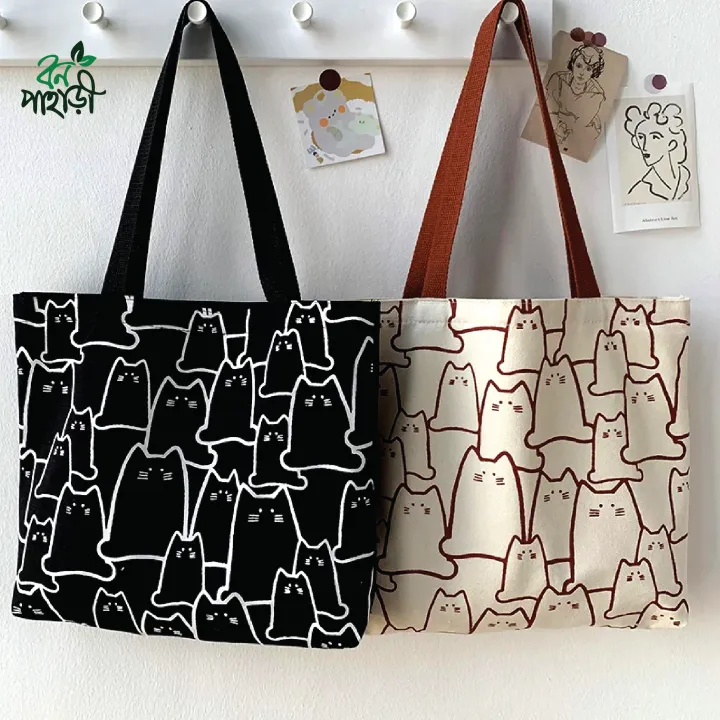 Trendy%20Top%20Handle%20Cute%20Panda%20Design%20White%20Color%20Tote%20Canvas%20Bag%20Shopping%20Bag%20/%20College%20/%20University%20Bag,%20Tote%20Bag,%20Canvas%20Bag%20with%20Zipper%20-%20Image%203