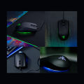 Razer Abyssus Essential Optical Gaming Mouse w/True 7200 DPI Optical Sensor/3 Hyperesponse Buttons Powered by Razer Chroma Ambidextrous Ergonomic Wired Computer Mice for Windows PC Gamers. 