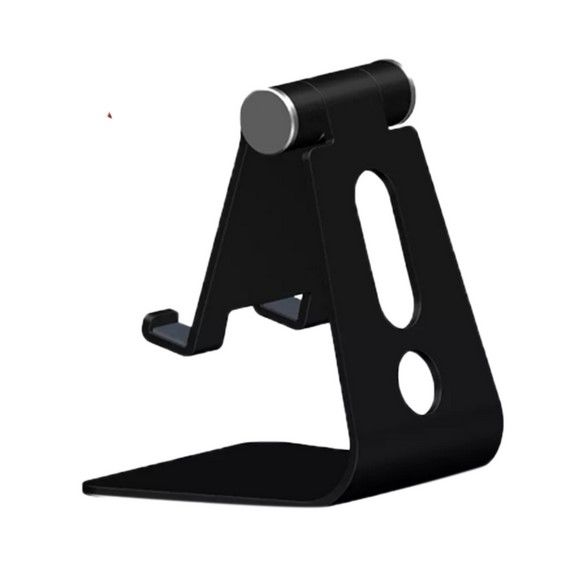 Crinds Pure Metal Mobile Stand for Table Mobile Steel Stand