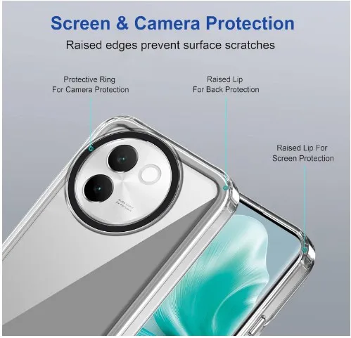 Kapa%20Warrior%20Acrylic%20Clear%20Back%20Cover%20for%20Vivo%20V30E%20(5G)%20%7C%20Slim%20Shockproof%20%5BMilitary%20Grade%20Protection%5D%20Hybrid%20Bumper%20Case%20Vivo%20V30e%20Transparent%20Soft%20Case%20-%20Image%205