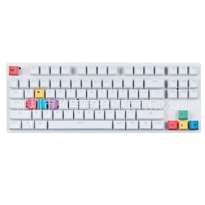 Bingdian%2087-key%20wired%20luminous%20floating%20keycap%20office%20gaming%20keyboard%20set%20pluggable%20blue%20switch%20real%20mechanical%20keyboard%20-%20Image%205