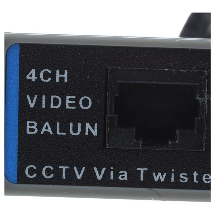 4X%204-Channel%20Video%20Balun%20BNC%20UTP%20CAT5%20Transmitter%20for%20CCTV/%20Surveillance%20Camera%20Trend%20-%20Image%204