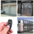 433Mhz RF Remote Control On Off Button Learning Code EV1527 Smart Home Transmitter For Led Light Car Gate Garage Door Alarm Key.