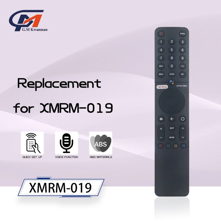 XMRM-19 360℃ Bluetooth Voice Remote Control for Xiaomi Mi TV Android 4K ...