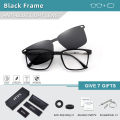 SZTZX Classic Magnet Clip on Reading Glasses Men Polarized Sunglasses With Anti-Blue Light Myopic Hyperopia Prescription Glasses. 