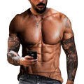 Sexy muscle men T shirt 3D printed tee shirts for men clothing oversized cool short sleeve fashion tops tee ropa hombre camiseta. 
