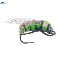 Fly Fishing Flies with Hooks, Lures, Artificial Baits for Perch, Trout, Fishing. 