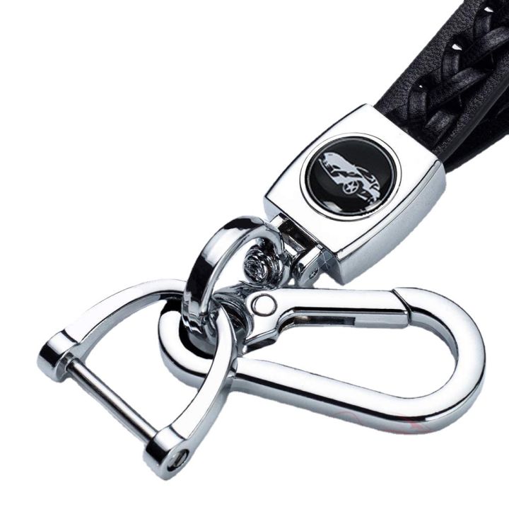 %5BNEW%5D%20black%20Boutique%20Soft%20Sheepskin%20Fashion%20Leather%20Metal%20Car%20Logo%20Keychain%20Key%20Fob%20for%20Volvo%20-%20Image%209