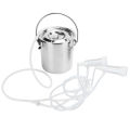 3L Electric Milking Machine Kit Portable Impulse Adjustable Pasture Device for Ewe Goat 100‑240VUK Plug.