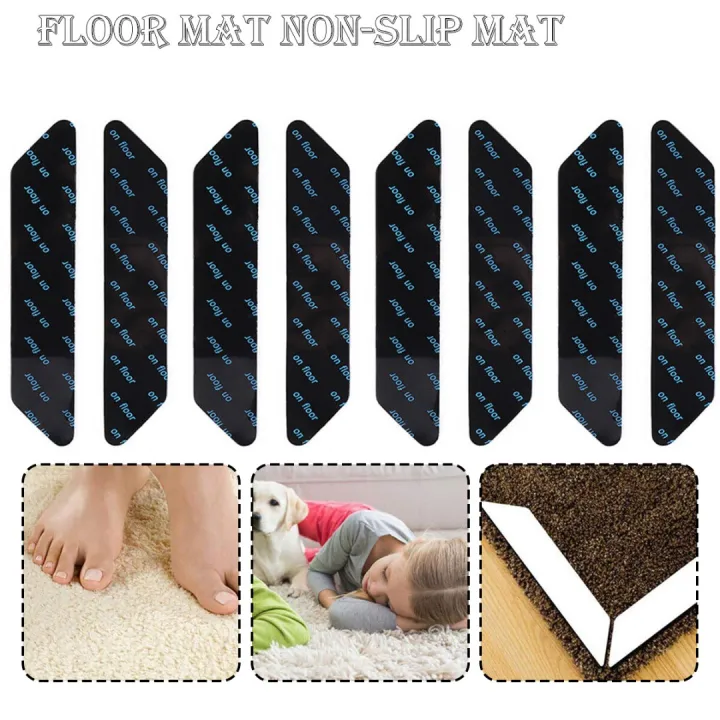 Stiup%208pcs%20130*25*2mm%20Reusable%20Rug%20Gripper%20Anti-Slip%20Tape%20Carpet%20Mat%20Grip%20Wooden%20Floor%20Rug%20Underlay%20Protection%20For%20Ceramic,Hardwood,Floors,Tile,Mats,%20-%20Image%203
