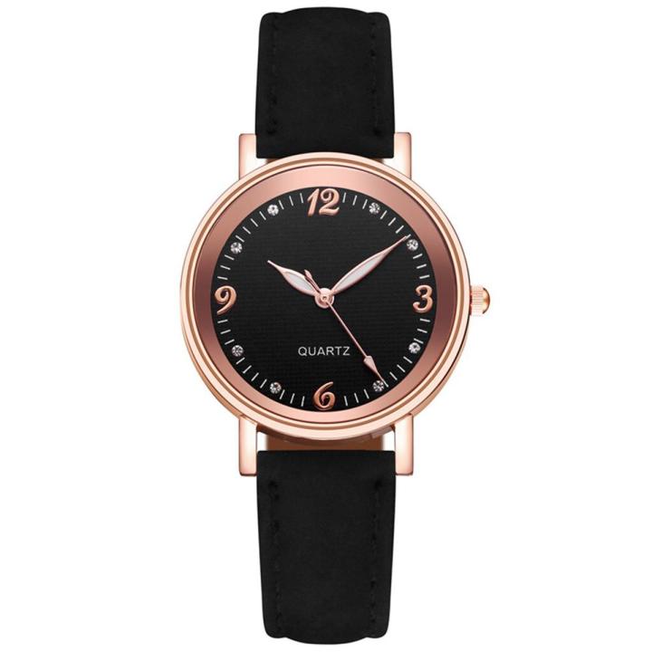 Watches For Women Leather Band Luxury Watches Quartz Watch Stainless Steel Dial Casual Bracele Watch For Women Reloj Mujer Часы