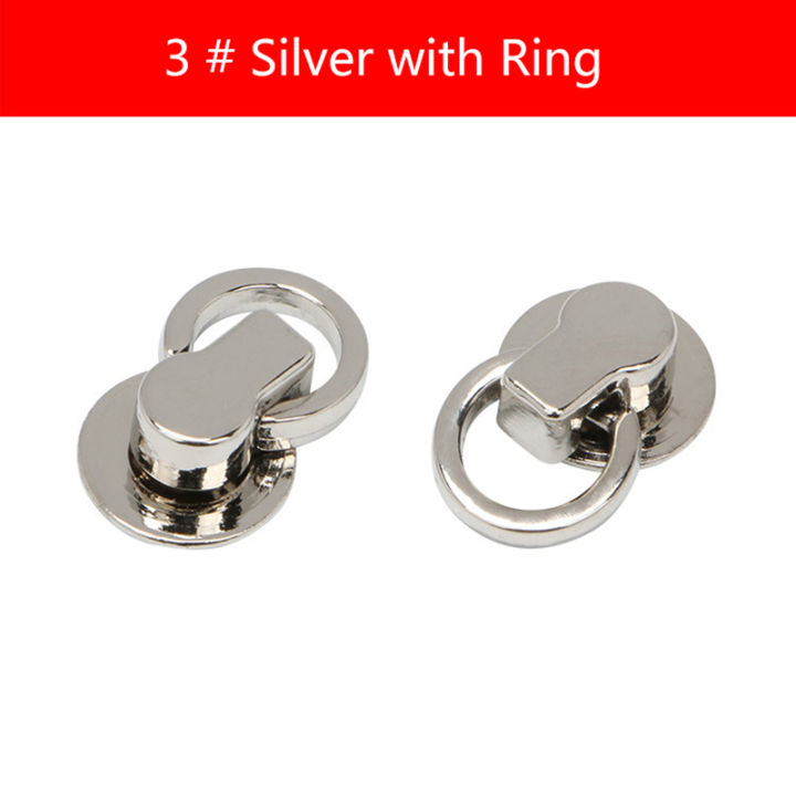 Hardware Accessories D-shaped Ring Bag Side Clip Buckles Metal Buckle Handbag Chain Handles Connector Bag Strap