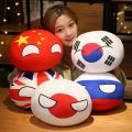 10/30/40cm Country Ball Toy Plush Pendant Polandball Plush Doll Countryball USSR USA FRANCE RUSSIA UK JAPAN GERMANY ITALY Decor.
