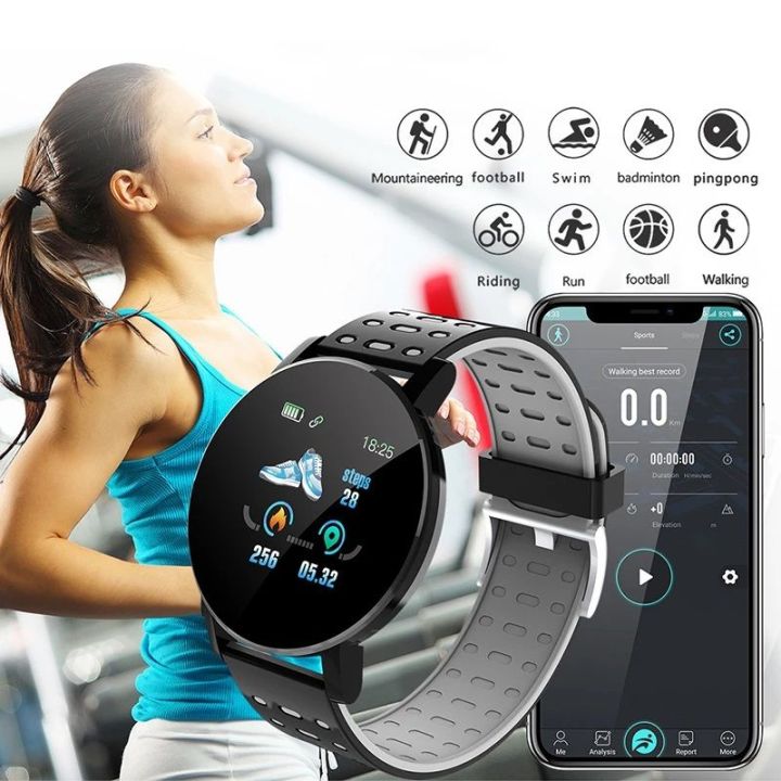119Plus%20Bracelet%20Band%20High%20Quality%20Wearable%20Devices%20Smart%20Watch%20Blood%20Pressure%20Heart%20Rate%20Smartwatch%20-%20Smart%20Watch%20-%20Image%205