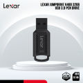 Lexar JumpDrive V400 32GB USB 3.0 Pen Drive with 256-bit AES Encryption - PC/Mac Compatible - Compact, stylish, and portable design. 