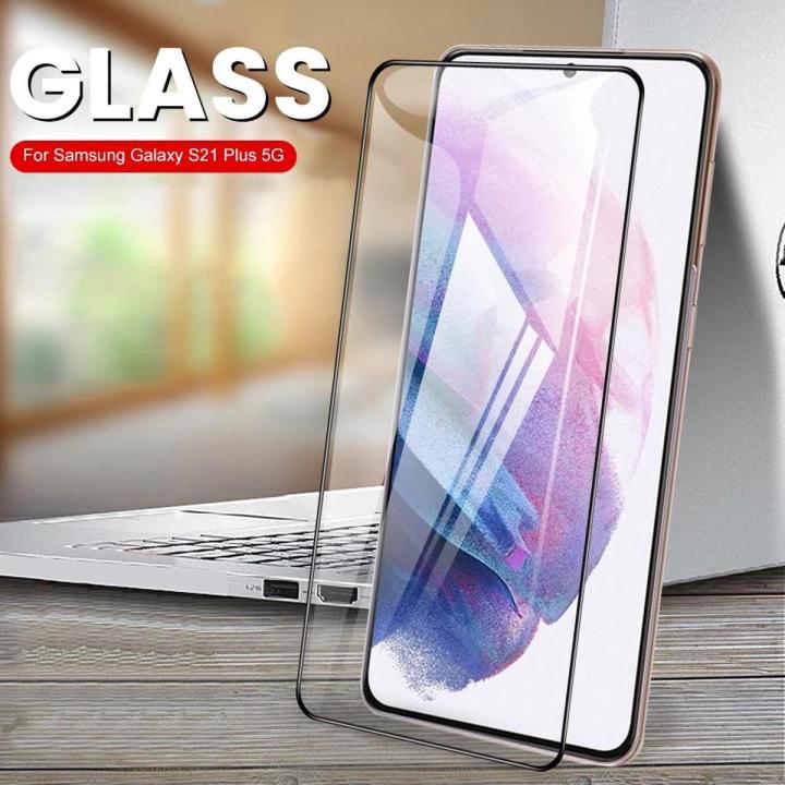 Samsung Galaxy S21 FE 5G Full Glue Full Cover Screen Protector Tempered  Glass Film