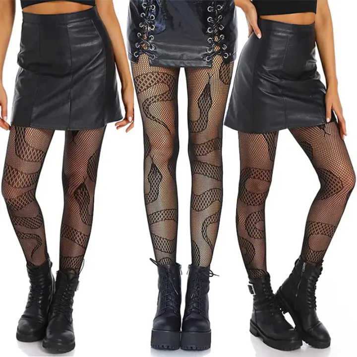Snake%20tights%20women%20stockings%20punk%20sexy%20fishnet%20pantyhose%20Harajuku%20evil%20snake%20jacquard%20stocking%20black%20mesh%20body%20socks%20leggings%20-%20Image%204