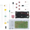 76-108MHz FM Stereo Radio DIY Kit Wireless FM Transmitter and Receiver Module Frequency Modulation Soldering Practice Project. 