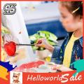 New HelloWorld Acrylic Color Palette Tranparent Thumb Hole Deign Clear Oil Painting Color Plate. 