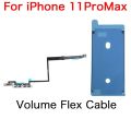 Power Volume Button Flex Cable Replacement For iPhone 11 Pro Max With Bracket + Screen Waterproof Tape.