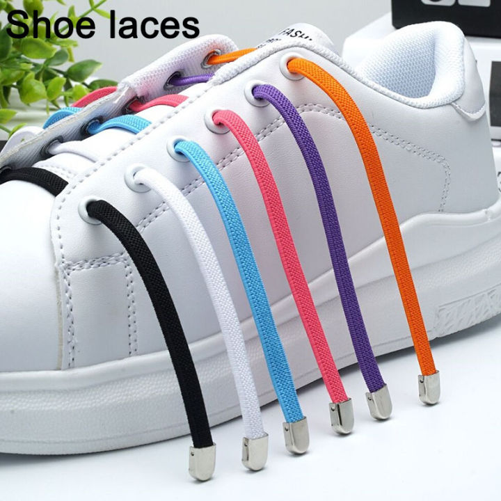 Shoe laces press buckle children and adults without tying and tying