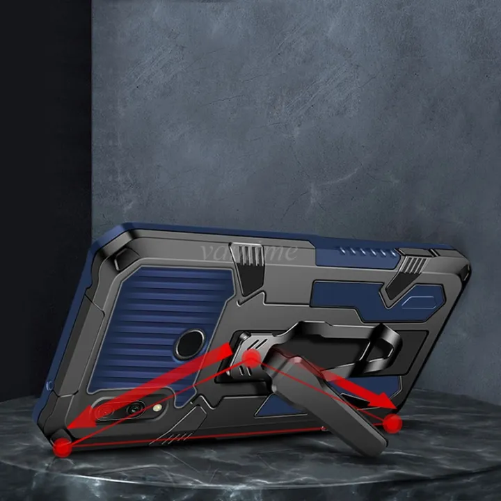 Vantime%20for%20Huawei%20Y9%202019%20Belt%20Clip%20Case%20Kickstand%20Slim%20Phone%20Cover%20-%20Image%203