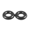 30 Pcs 2.5mm x 6.5mm x 2mm Rubber O Rings for Wacky Worm Fishing.