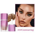 Waterproof Liquid Blush Glitter Highlighter Face Contour Brighten Makeup Multi-purpose Eyes&lips Makeup Blush Stick Cosmetics. 