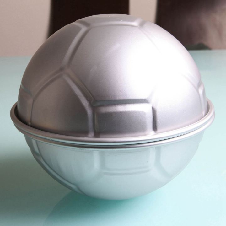 Durable%201%20PCS%203D%20Half%20Round%20Ball%20Shaped%20Football%20Cake%20Mold%208%20inch%20Thickening%20Aluminum%20Alloy%20Mould%20Birthday%20Baking%20Pan%20-%20Image%208