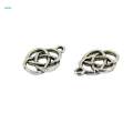 2x50 Pieces Tibetan Knot Jewelry Making Charms Pendant DIY Craft. 