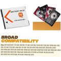 Sony NP-BN1 Camera Battery for Sony Cybershot ILCE-QX30 DSC-WX220 WX150 WX100 WX80 WX70 WX50 WX9 WX7 WX5 W830 W800. 