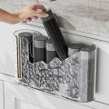 Multi-compartment Trash Bag Container Wall Mounted Garbage Bag Holder Organizer for Easy Storage Buyers' Choice Garbage Bag Storage Box. 