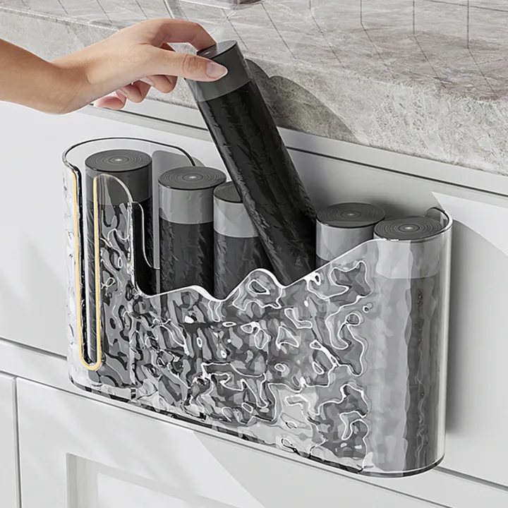 Multi-compartment%20Trash%20Bag%20Container%20Wall%20Mounted%20Garbage%20Bag%20Holder%20Organizer%20for%20Easy%20Storage%20Buyers'%20Choice%20Garbage%20Bag%20Storage%20Box%20-%20Image%205