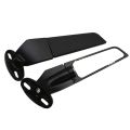 side mirror-1 pair x rear view mirrors-Black.