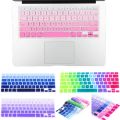 Waterproof Gradient English Letters Silicone Key Board Protector For Macbook Pro 16 13 M1 Keyboard Cover Stickers A2338 A2141. 