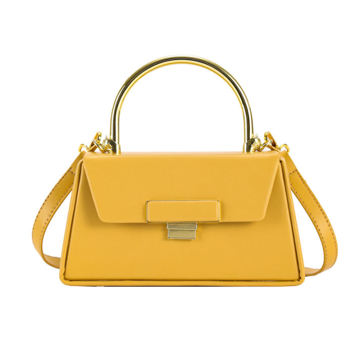 Metal%20Portable%20Small%20Square%20Bag%202023%20New%20Simple%20Box%20Bag%20Korean%20Version%20Niche%20Single%20Shoulder%20Commuting%20Texture%20Crossbody%20Women's%20Bag%20-%20Image%207